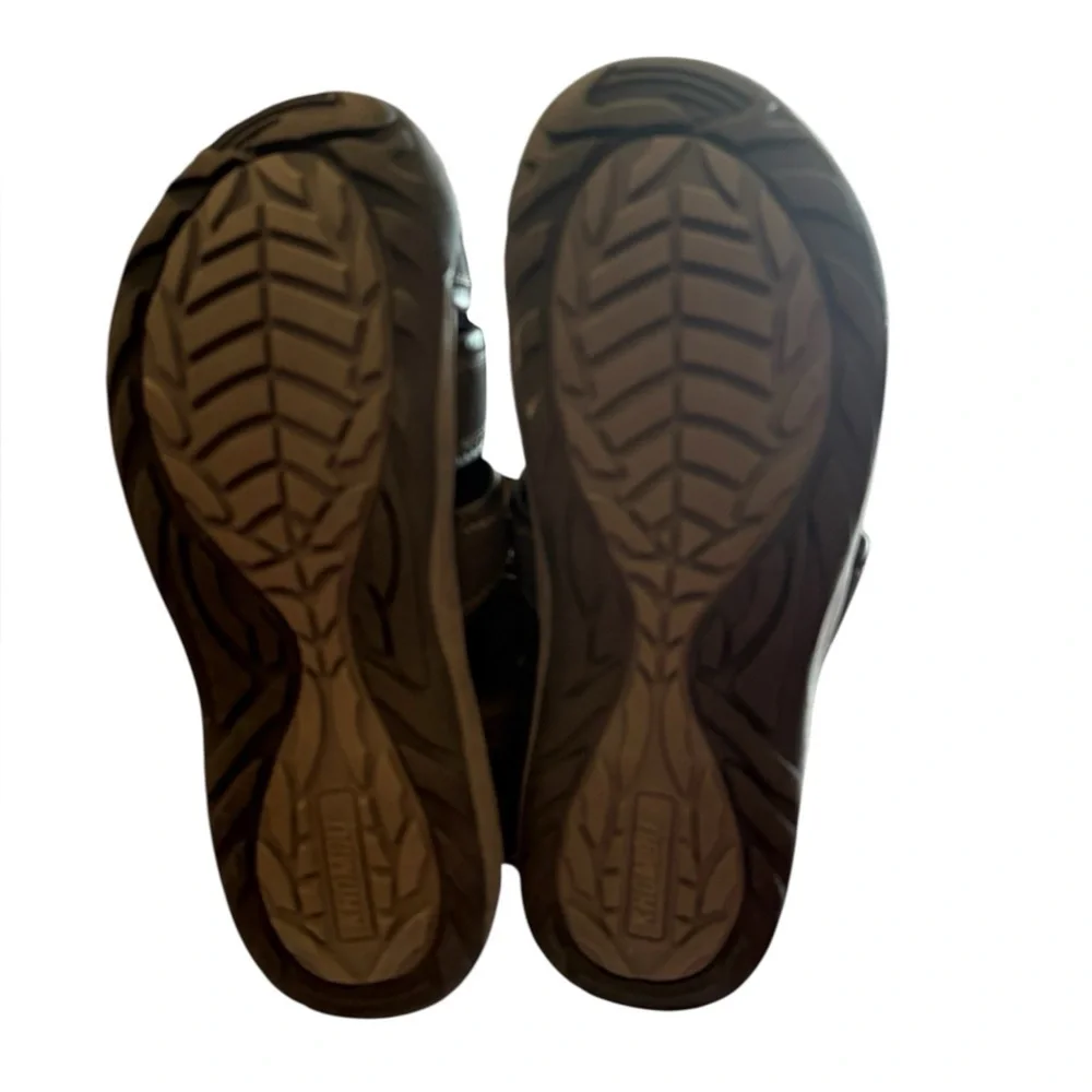 Khombu Black Synthetic Travis Sandals Outdoor Activities Water Resistant…